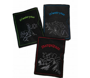 Stickserie - ITH Hülle Wanderpass Pilgerpass Stempelpass 75 Dateien